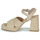 Pantofi Femei Sandale JB Martin ORPHEE Maro-scoarță / Catifea / Bej