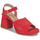 Pantofi Femei Sandale JB Martin ORPHEE Maro-scoarță / Catifea / Roz