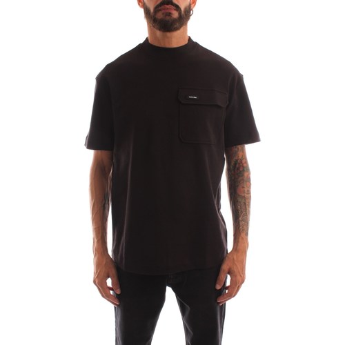 Îmbracaminte Bărbați Tricouri mânecă scurtă Calvin Klein Jeans K10K109790 Negru