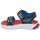Pantofi Băieți Sandale Skechers CUBOSANDAL Negru / Albastru / Roșu