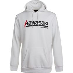 Îmbracaminte Bărbați Hanorace  Kawasaki Killa Unisex Hooded Sweatshirt K202153 1002 White Alb