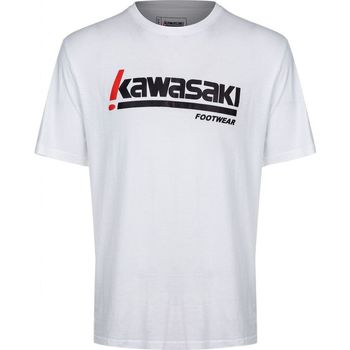 Îmbracaminte Bărbați Tricouri mânecă scurtă Kawasaki Kabunga Unisex S-S Tee K202152 1002 White Alb