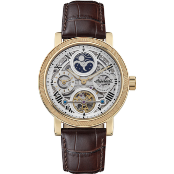 Ceasuri & Bijuterii Bărbați Ceasuri Analogice Ingersoll I12402, Automatic, 45mm, 5ATM Auriu
