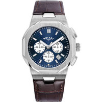 Ceasuri & Bijuterii Bărbați Ceasuri Analogice Rotary GS05450/05, Quartz, 41mm, 10ATM Argintiu