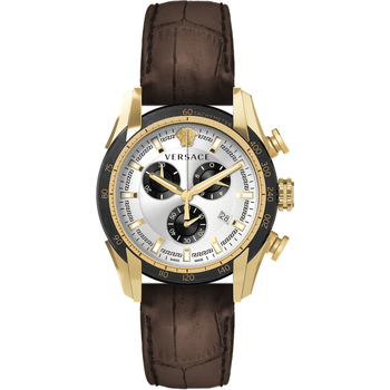 Ceasuri & Bijuterii Bărbați Ceasuri Analogice Versace VE2I00221, Quartz, 44mm, 5ATM Auriu
