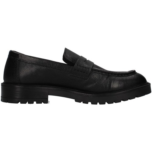 Pantofi Bărbați Mocasini Fedeni DOC-2 Negru