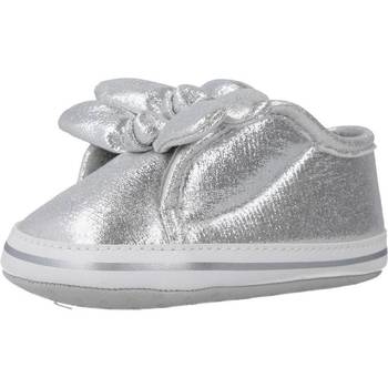 Pantofi Fete Botoșei bebelusi Chicco OVERLY Argintiu