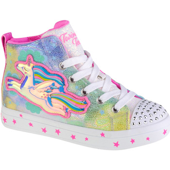 Pantofi Fete Pantofi sport Casual Skechers Twi-Lites 2.0 - Unicorn Galaxy Multicolor