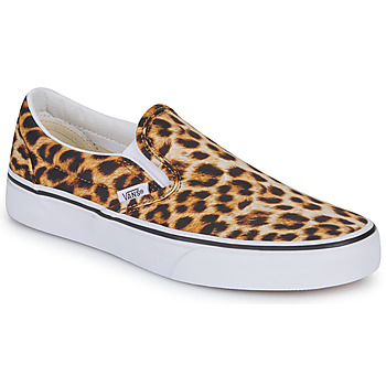 Pantofi Femei Pantofi Slip on Vans CLASSIC SLIP-ON Negru / Leopard