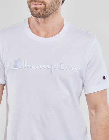 Champion Crewneck T-Shirt Alb