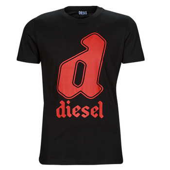 Îmbracaminte Bărbați Tricouri mânecă scurtă Diesel T-DIEGOR-K54 Negru / Roșu