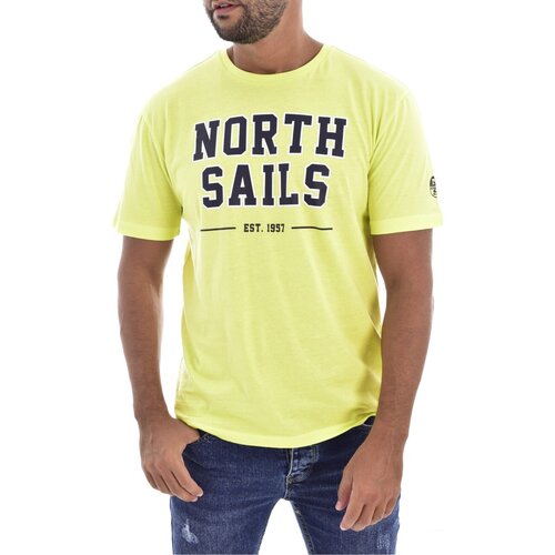 Îmbracaminte Bărbați Tricouri mânecă scurtă North Sails 2406 galben