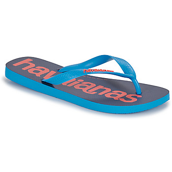 Pantofi  Flip-Flops Havaianas TOP LOGOMANIA II Albastru