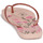 Pantofi Femei  Flip-Flops Havaianas SLIM ORGANIC Roz