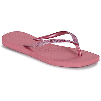Pantofi Femei  Flip-Flops Havaianas SLIM SQUARE GLITTER Roz