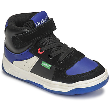 Pantofi Băieți Pantofi sport stil gheata Kickers KICKALIEN Negru / Albastru / Alb