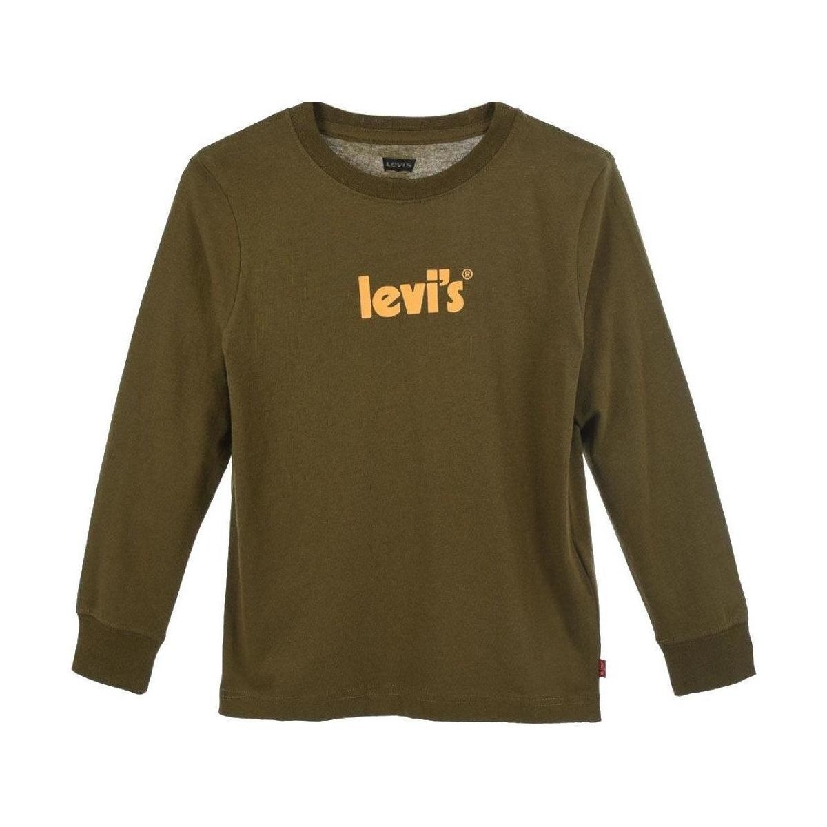 Îmbracaminte Băieți Tricouri mânecă scurtă Levi's  verde
