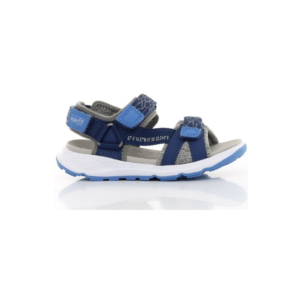Pantofi Copii Sandale Superfit Criss Cross Albastru