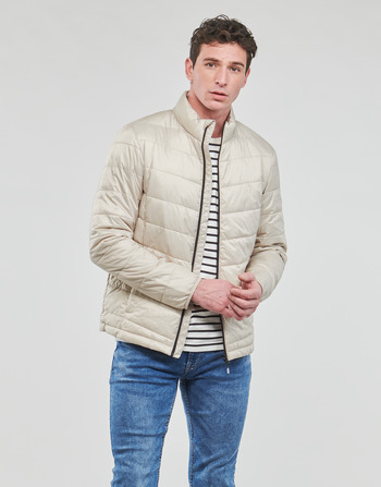Îmbracaminte Bărbați Geci Only & Sons  ONSCARVEN QUILTED PUFFER Alb