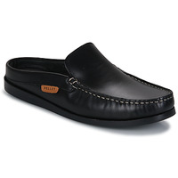 Pantofi Bărbați Papuci de vară Pellet MAXIME Veal / Pull / Up / Negru