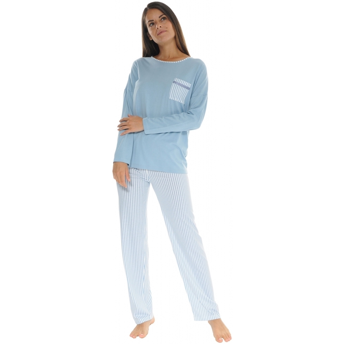 Îmbracaminte Femei Pijamale și Cămăsi de noapte Christian Cane JOANNA albastru
