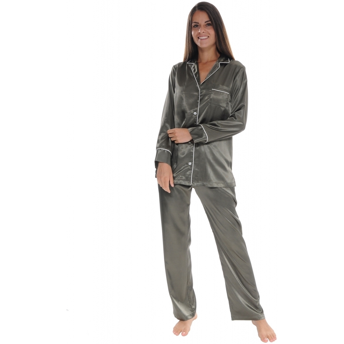 Îmbracaminte Femei Pijamale și Cămăsi de noapte Christian Cane JAYNE verde