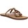 Pantofi Femei Papuci de vară Reef Gypsy Wrap Cream RF-0A2U1N-C Maro
