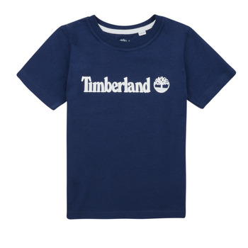 Îmbracaminte Băieți Tricouri mânecă scurtă Timberland T25T77 Albastru