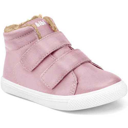 Pantofi Fete Ghete Bibi Shoes Ghete Fete Bibi Agility Mini Rosa cu Blanita roz