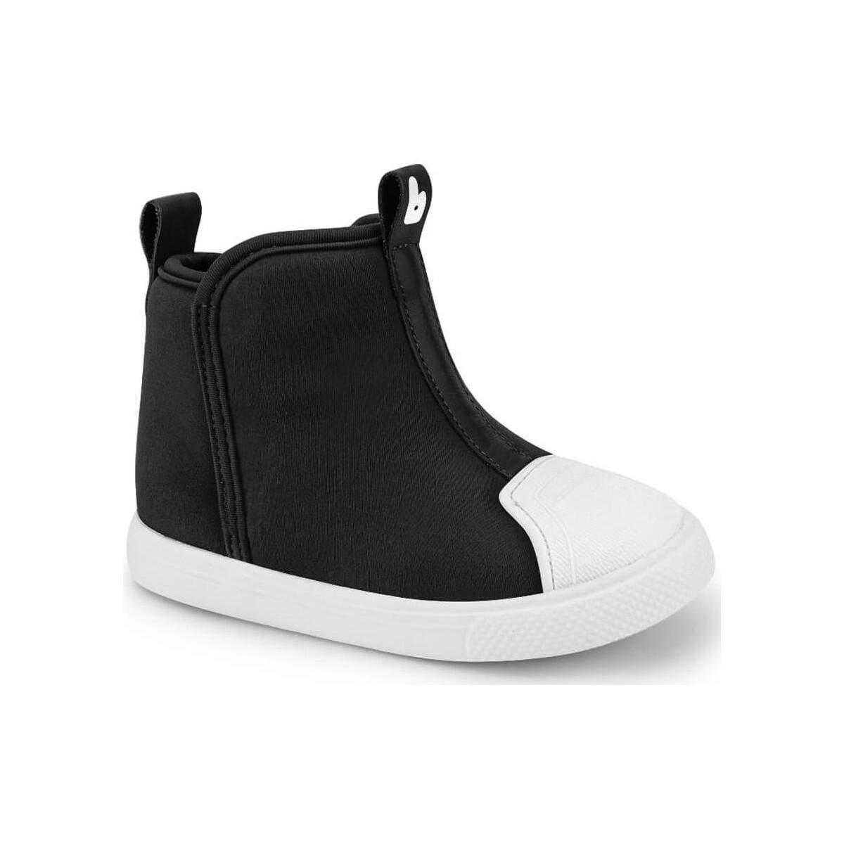 Pantofi Fete Ghete Bibi Shoes Ghete Unisex Bibi Agility Mini New Black Negru