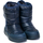 Pantofi Fete Ghete Bibi Shoes Ghete Fete Bibi Urban Boots New Azul cu Velcro Imblanite albastru