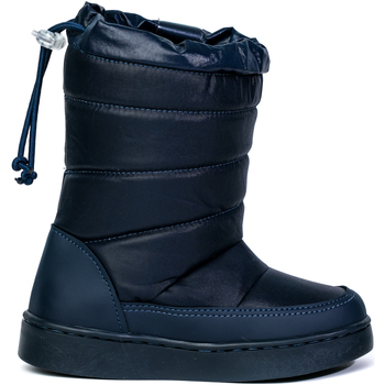 Pantofi Fete Cizme Bibi Shoes Cizme Unisex Bibi Urban Boots Azul Imblanite Bleumarin