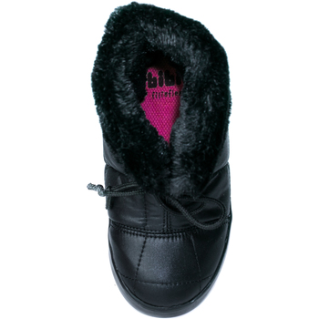 Bibi Shoes Cizme Fete Bibi Urban Boots Black cu Siret Imblanite Negru