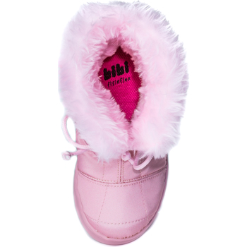 Bibi Shoes Cizme Fete Bibi Urban Boots Rosa cu Siret Imblanite roz