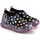 Pantofi Fete Sneakers Bibi Shoes Pantofi Sport LED Bibi Roller Celebration Black Hearts Negru