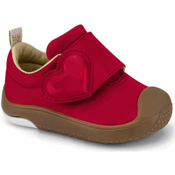 Pantofi Fete Pantofi sport Casual Bibi Shoes Pantofi Fete Bibi Prewalker Red Heart Rosu
