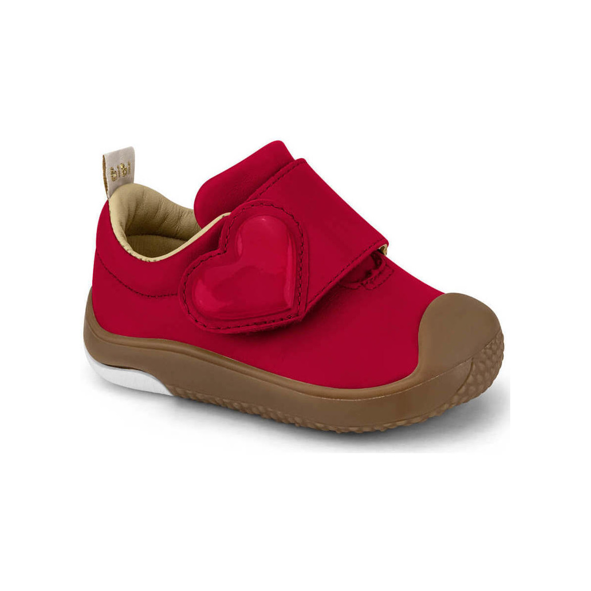 Pantofi Fete Pantofi sport Casual Bibi Shoes Pantofi Fete Bibi Prewalker Red Heart roșu