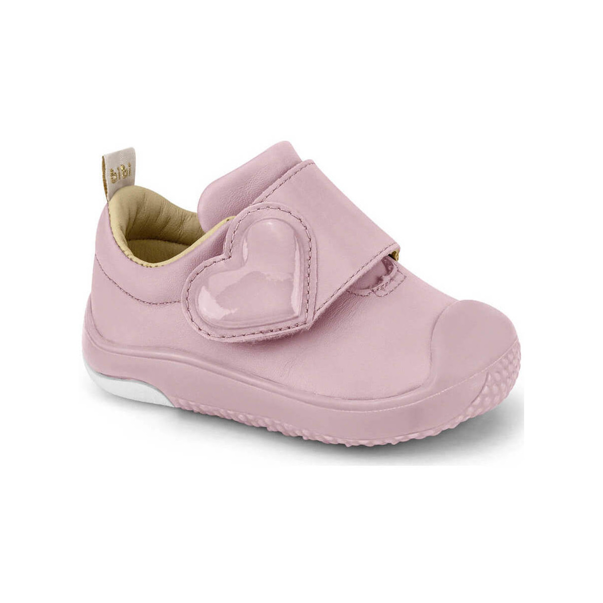Pantofi Băieți Pantofi sport Casual Bibi Shoes Pantofi Fete Bibi Prewalker Pink Heart roz