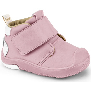 Pantofi Băieți Ghete Bibi Shoes Ghete Fete Bibi Prewalker Rosa cu Velcro Roz