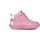 Pantofi Băieți Ghete Bibi Shoes Ghete Fete Bibi Prewalker Rosa cu Velcro Imblanite roz