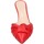 Pantofi Femei Sandale Gianni Marra BF942 roșu