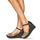 Pantofi Femei Sandale Clarks ROSE EASE Negru / Bej
