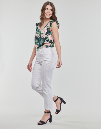 Only ONLSYLVIE LIFE FR S/S FRILL TOP Multicolor