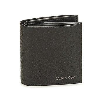 Genti Bărbați Portofele Calvin Klein Jeans WARMTH TRIFOLD 6CC W/COIN Negru