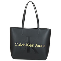 Genti Femei Sacoșe shopping și Genti shopping Calvin Klein Jeans SHOPPER29 Negru