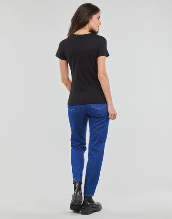 Calvin Klein Jeans MICRO MONO LOGO SLIM Negru