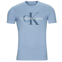 Îmbracaminte Bărbați Tricouri mânecă scurtă Calvin Klein Jeans MONOLOGO TEE Albastru