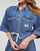 Îmbracaminte Femei Rochii scurte Calvin Klein Jeans UTILITY BELTED SHIRT DRESS Jean