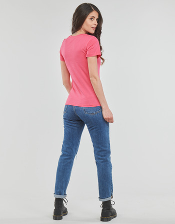 Calvin Klein Jeans 2-PACK MONOGRAM SLIM TEE X2 Alb / Roz