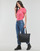 Îmbracaminte Femei Tricouri mânecă scurtă Calvin Klein Jeans 2-PACK MONOGRAM SLIM TEE X2 Alb / Roz